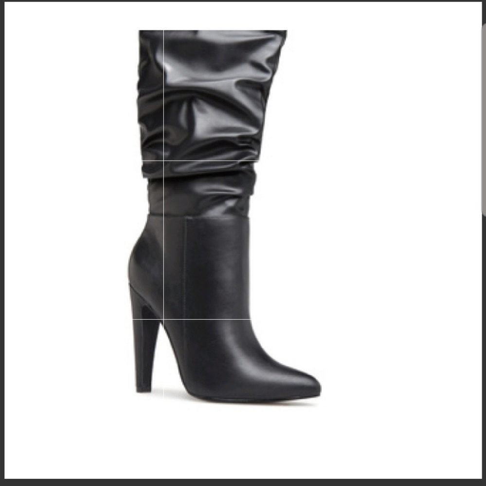 Slouchy Heeled Boot